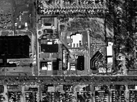 West Side Drive-In Theatre - Aerial - Photo From Terraserver (newer photo)